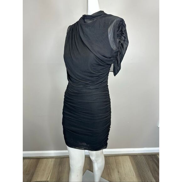 Amanda Uprichard Evianna Dress in Black Size XS $260 - Picture 5 of 9